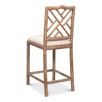 Additional view of White Wood Stool