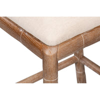Additional view of White Wood Stool