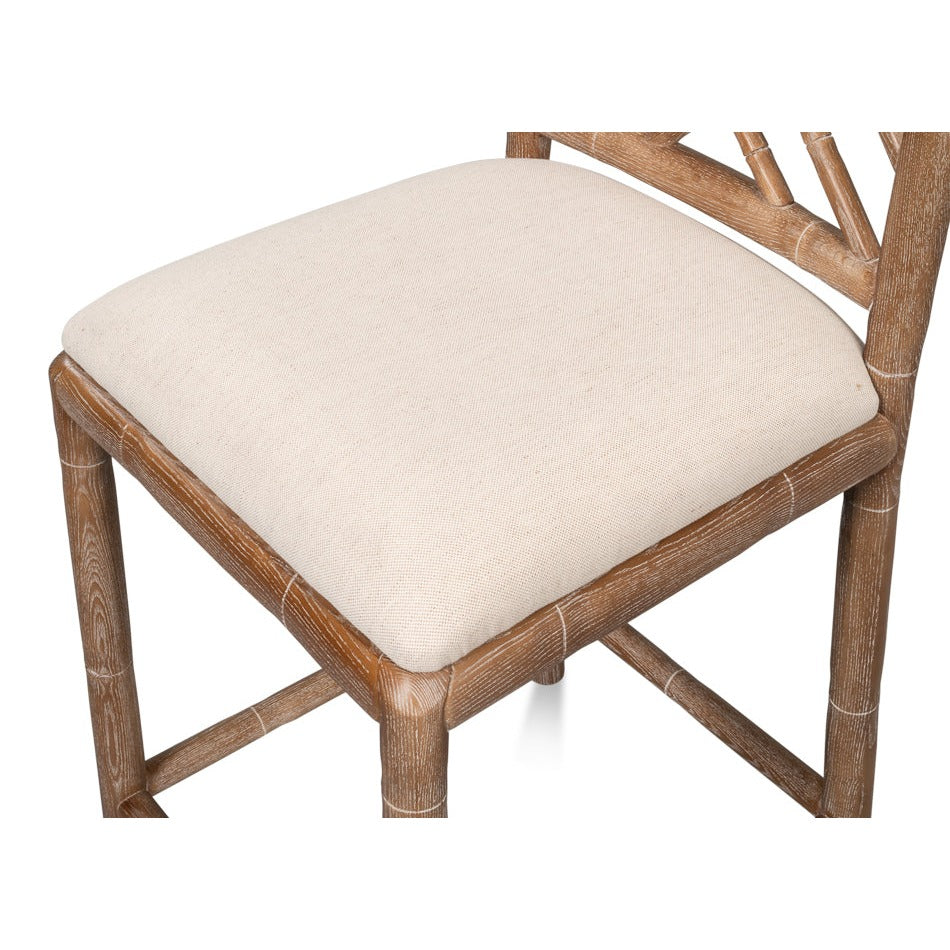 Additional view of White Wood Stool