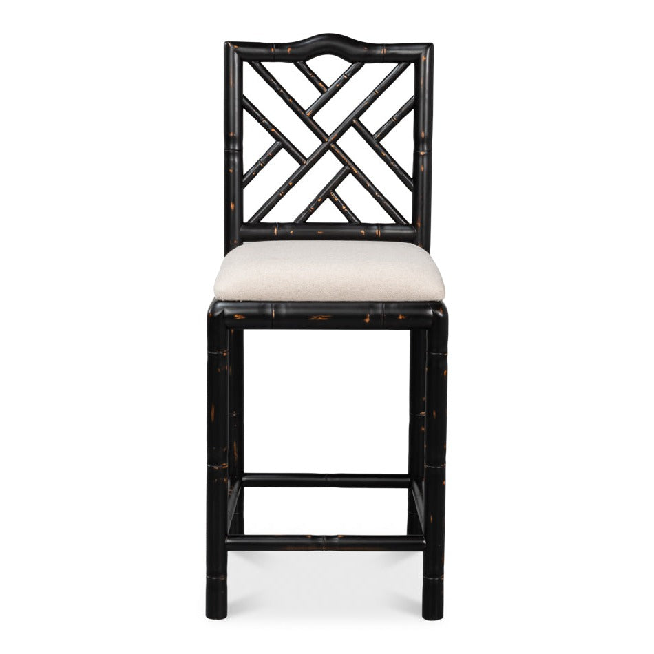Additional view of Black Wood Stool