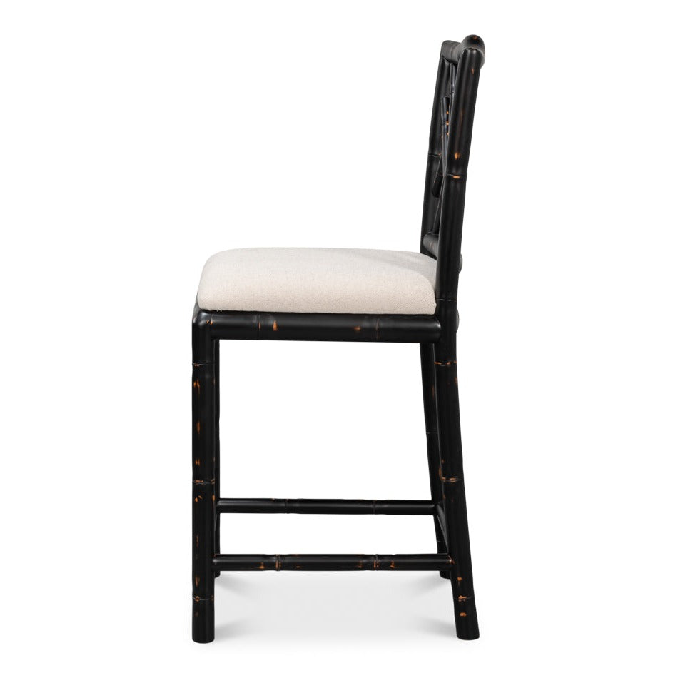 Additional view of Black Wood Stool