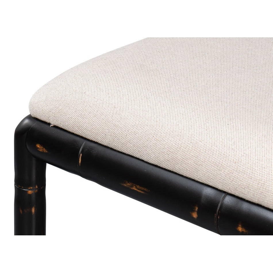 Additional view of Black Wood Stool