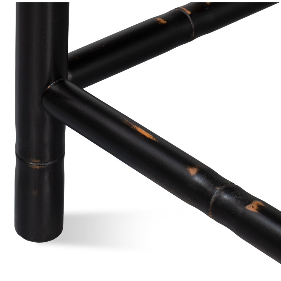 Additional view of Black Wood Stool