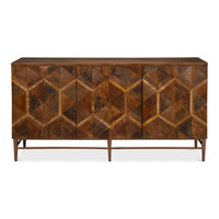 Transitional Three-Door Sideboard, 72