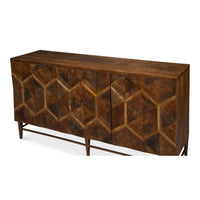 Transitional Three-Door Sideboard, 72