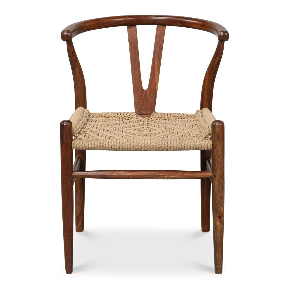 Additional view of Classic Chinese Brown Wood Chair