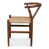 Additional view of Classic Chinese Brown Wood Chair