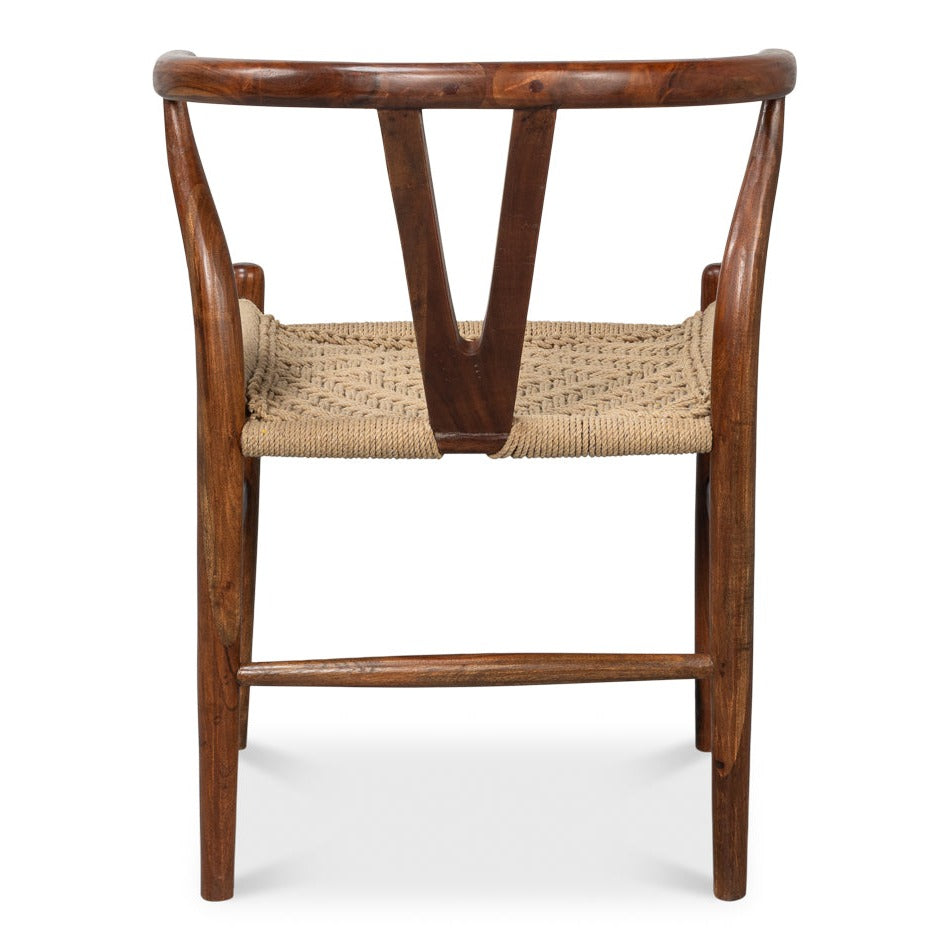 Additional view of Classic Chinese Brown Wood Chair