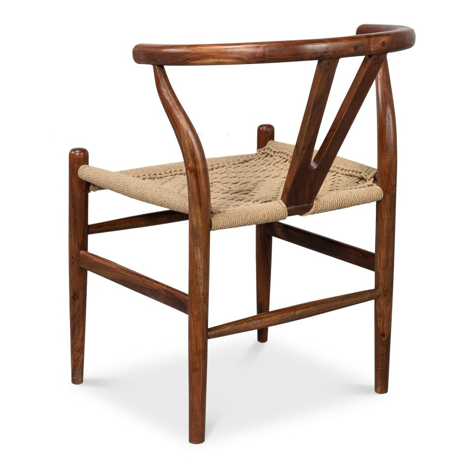Additional view of Classic Chinese Brown Wood Chair