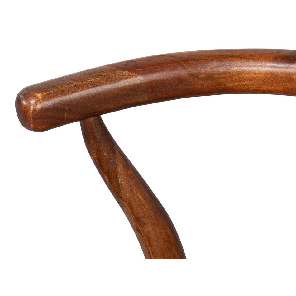 Additional view of Classic Chinese Brown Wood Chair