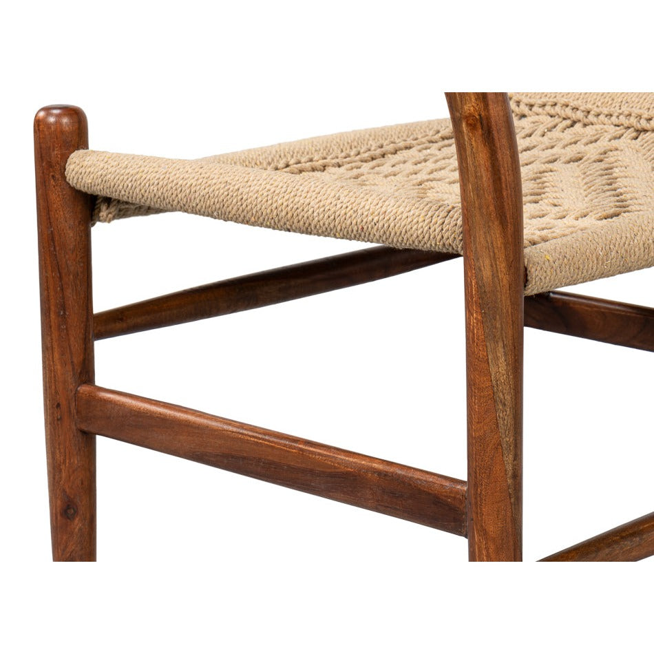 Additional view of Classic Chinese Brown Wood Chair