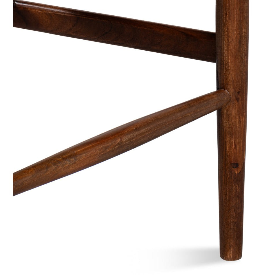 Additional view of Classic Chinese Brown Wood Chair