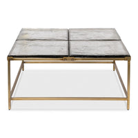 Contemporary Square Coffee Table, 41