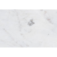 Round Breakfast Table with Marble Top, 42 in – Forged Iron Base - additional view