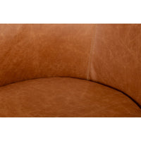 Additional view of Swivel Brown Leather Chair