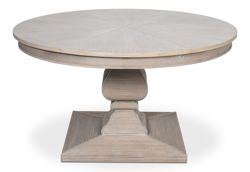Large Gray Jupe Dining Table