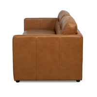 Additional view of Tuxedo Brown Leather Sofa