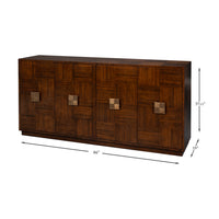 Contemporary Parquet Sideboard, 86