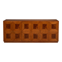 Old-World Marquetry Credenza, 86