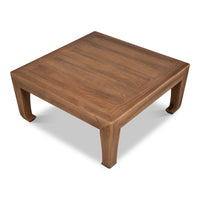 Additional view of Classic Chinese Brown Pine Coffee Table