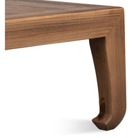 Additional view of Classic Chinese Brown Pine Coffee Table