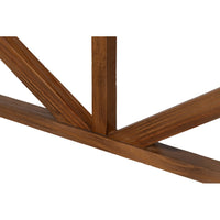 Additional view of Double X-Base Natural Pine Sofa Table