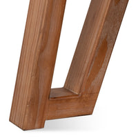 Rustic Trestle Dining Table, 98