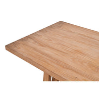 Rustic Trestle Dining Table, 98