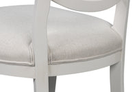 Neoclassical Dining Chairs with Ribbon Backs in White, Sets of 2 - view 10