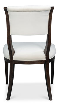 Klismos Dining Chairs with Saber Legs in Black, Sets of 2 - view 4