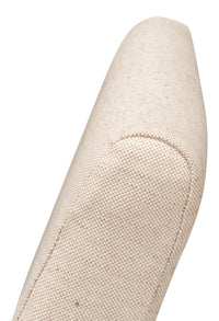 Slipcovered Dining Chairs in Beige Sailcloth, Sets of 2 - view 6