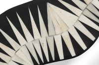 Anglo-Indian Style Bone Inlay Mirror with Arched Crown - view 5