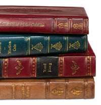 Rebound Leather Book Set in Mixed Colors, Set of 12 - view 12
