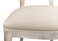 Louis XV Cane Back Dining Chairs in Gray Oak, Sets of 2 - view 8