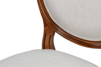 Louis XVI Dining Chairs with Oval Backs in Walnut, Sets of 2 - view 9