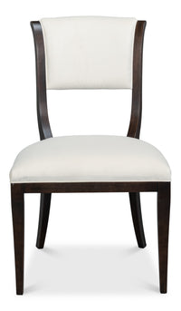 Klismos Dining Chairs with Saber Legs in Black, Sets of 2 - view 2