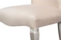 Louis XV Dining Chairs in Cream with Silvered Legs, Sets of 2 - view 8