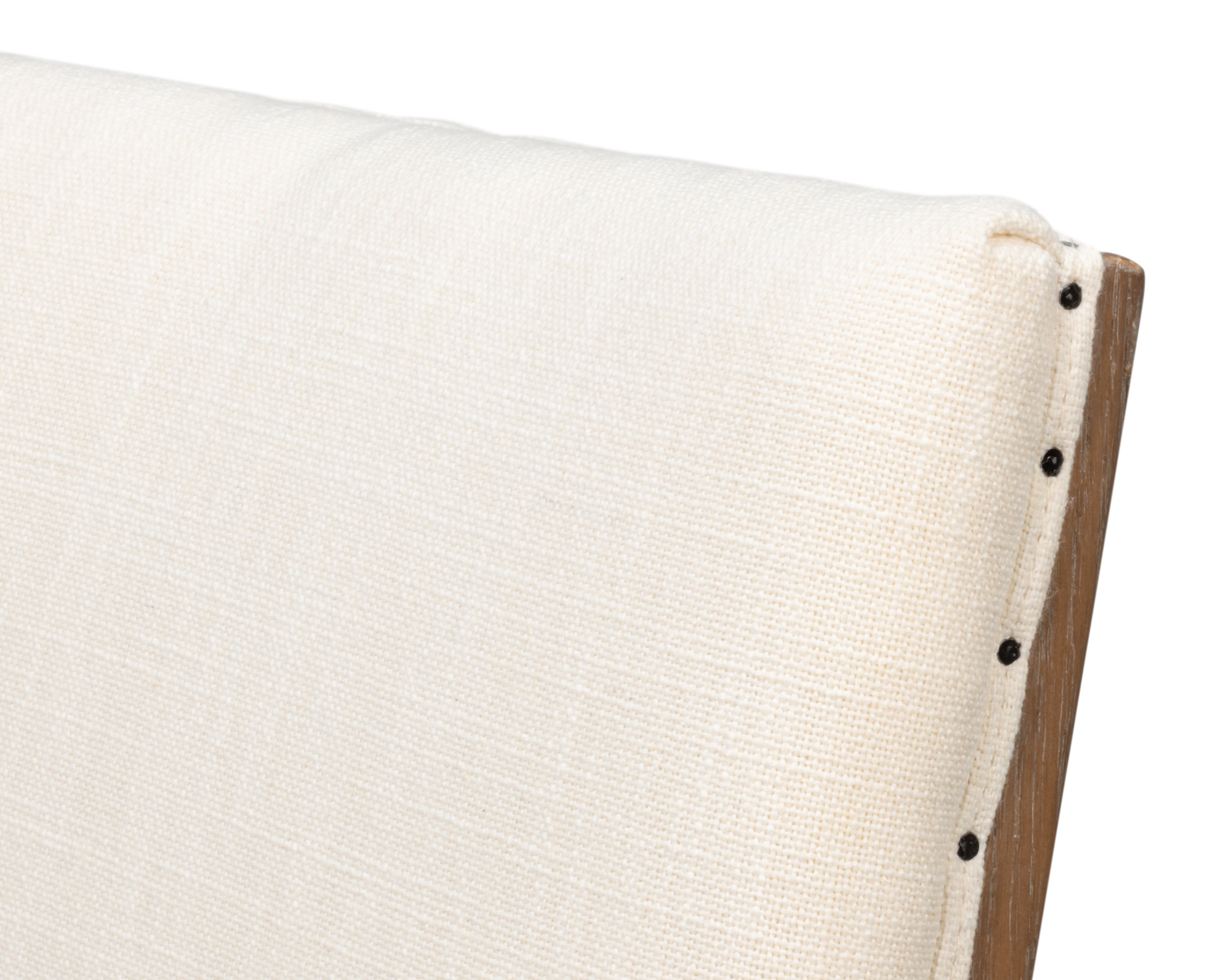 Parsons Dining Chairs in Beige with Medium Brown Legs, Sets of 2 - view 8