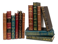 Rebound Leather Book Set in Mixed Colors, Set of 12 - view 5