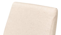 Slipcovered Dining Chairs in Beige Sailcloth, Sets of 2 - view 8