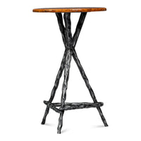 Cast Aluminum Branch-Form Plant Stand - additional view
