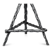 Cast Aluminum Branch-Form Plant Stand - additional view