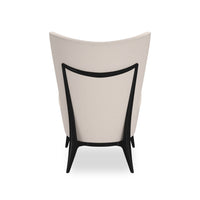 Cream Upholstered Scandinavian Mid Century Armchair