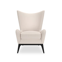 Cream Upholstered Scandinavian Mid Century Armchair