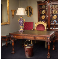 Regency Leather Top Desk