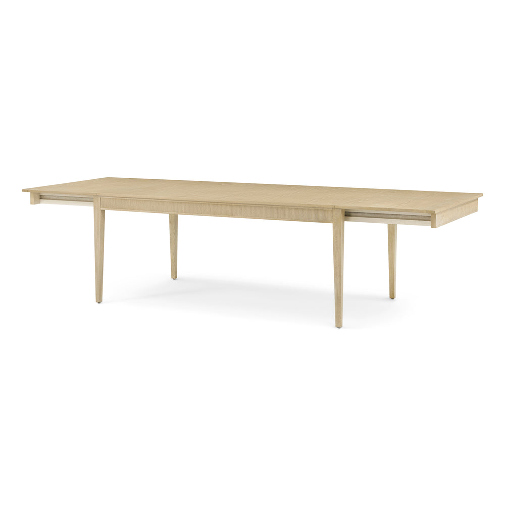 Light Mid Century Extending Dining Table