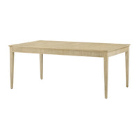 Light Mid Century Extending Dining Table