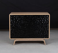 Mid-Century Modern Accent Cabinet front