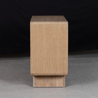 Mid-Century Modern Accent Cabinet detail side view
