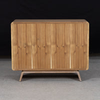 Mid-Century Modern Accent Cabinet detail back side